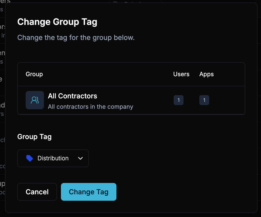 Edit a group tag